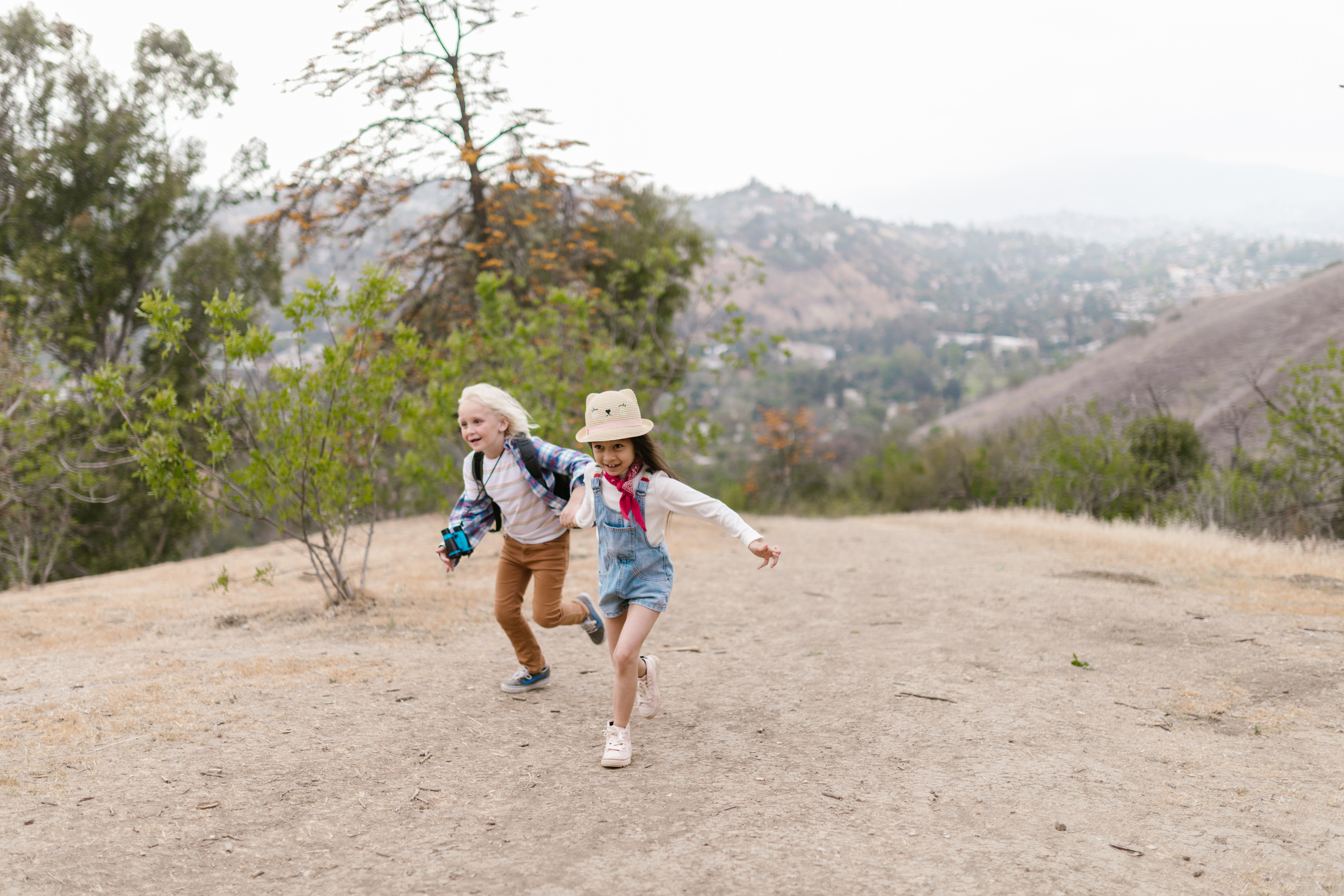 Kids Running Together